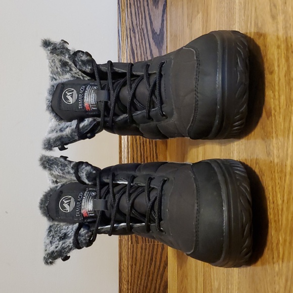 Tamarack Thinsulate Water Resistant Winter Boots Womens Size 9 Black - Picture 5 of 13
